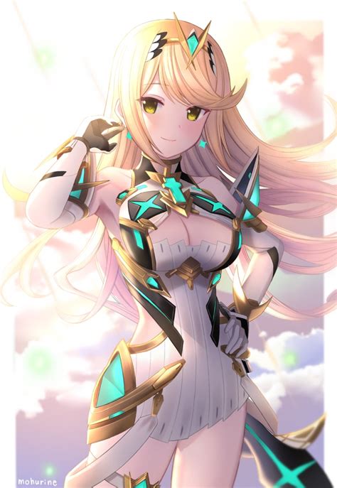 Mythra Xenoblade Chronicles And 1 More Drawn By Mohurinecute Danbooru
