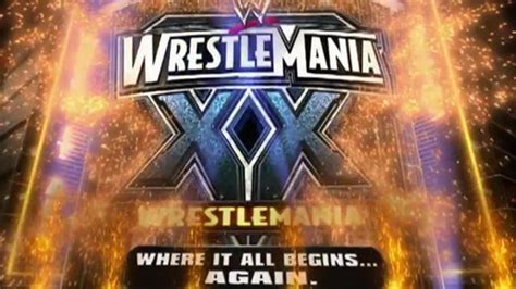 Wwe Wrestlemania Xx Match Card And Results Wwe Ppv