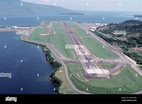 Aerial View Of The Runways And Other Base Facilities Base Naval Air Station Cubi Point State