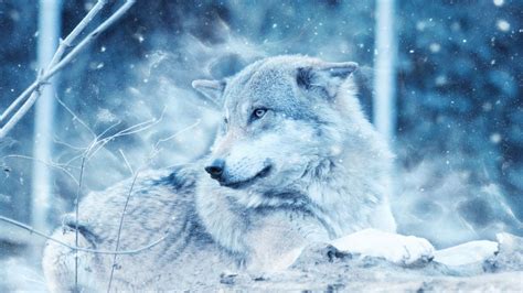 Wolves In Snow Wallpapers Wallpaper Cave