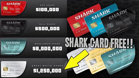Avoir Des Shark Cards Gratuitement Pour Le Dlc Militaire 1250000