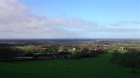 View Over Cheshire From Bosley Cloud Youtube