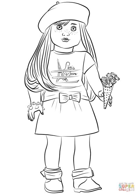 25 Ideas For American Girl Coloring Pages Rebecca Home Inspiration