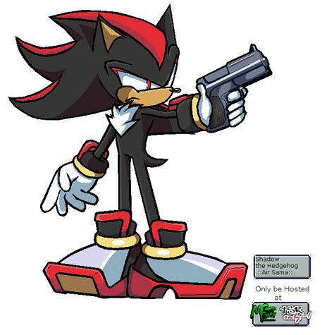 Custom Edited Sonic The Hedgehog Customs Shadow Pixel Art The