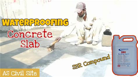 How To Waterproof Concrete Slab Waterproofing Concrete Slab Using Sbr