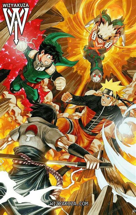 Boku No Hero Academia Naruto Shippuden Fondo De Pantalla De Anime