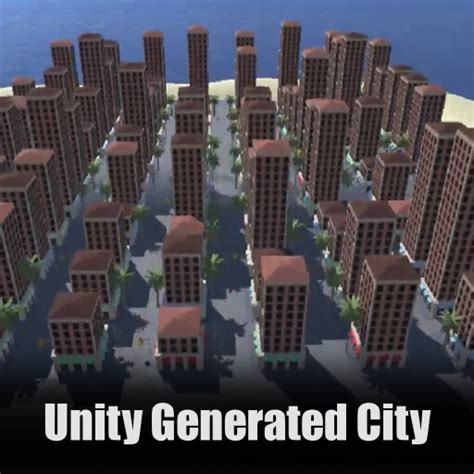 Artstation Unity Generated City