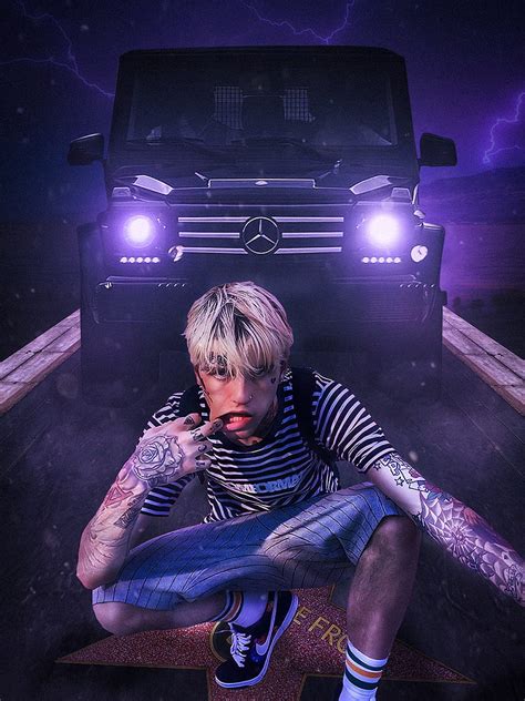 Lil Peep Benz Truck Cry Baby Hd Phone Wallpaper Peakpx