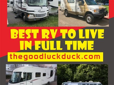 30 Best Rv To Live In Full Time All Brands Information
