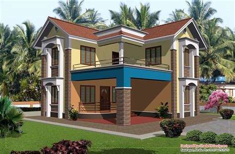 Two Story Kerala House Design At 2080 Sqft