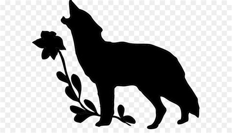 Gray Wolf Wolf Walking Silhouette Clip Art Silhouette Png Download