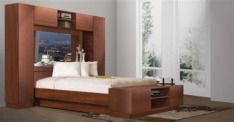 Contempospace Pier Wall Storage Beds Contemporary Bedroom New