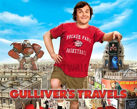 Travel writer lemuel gulliver takes an assignment in bermuda, but ends up on the island of liliput, where he towers over its tiny citizens. Jack Black | A Classic Case of Madness