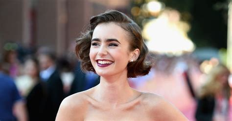 Lily Collins Poses In Nude Swimsuit For ‘shape Magazine Teen Vogue