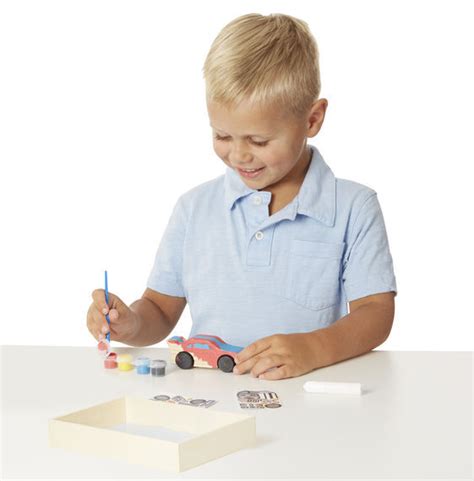 Buy Melissa And Doug Decorate Your Own Wooden Race Car