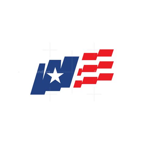 Usa American Flag Logo