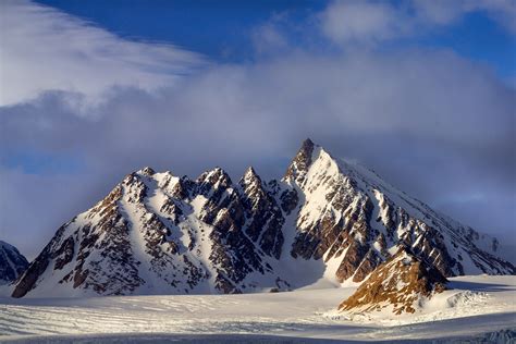 Arctic Coastal Mountain Spitsbergen Norway Fine Art Print Photos By