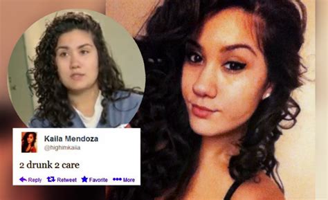 Kayla Mendoza 2 Drunk 2 Care Twitter Girl Breaks Silence From Prison After Deadly Car Crash