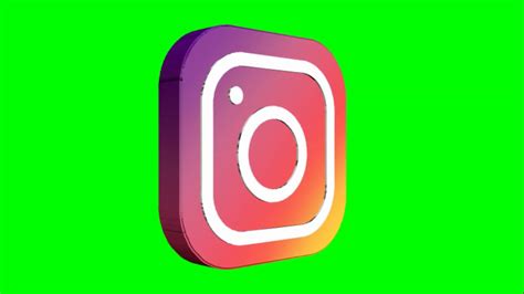 New Instagram Logo Green Screen Youtube Imagesee