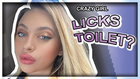 Crazy Girl Licks Toilet Corona Virus Challenge Youtube
