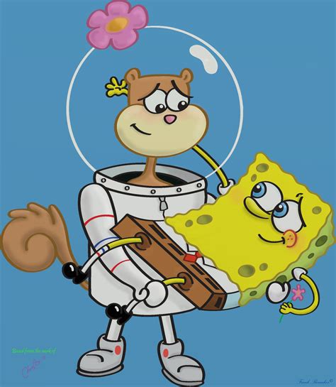 Spongebob And Sandy By Frankyounghacker On Deviantart