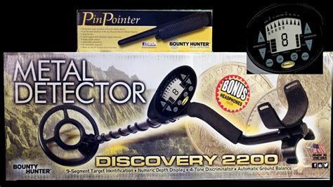 Bounty Hunter Discovery 2200 Metal Detector Testing It For The First