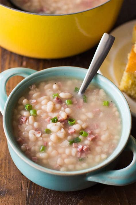 Navy Bean Soup With Ham Recipe Old Fashioned Bean Soup