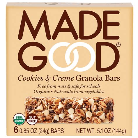 granola bars madegoodfoods usa