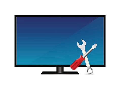 Led Tv Repair Illustrations Royalty Free Vector Graphics And Clip Art