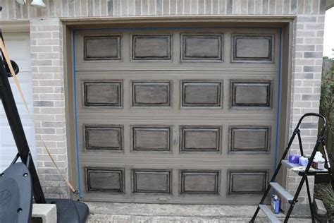 Create A Faux Wood Garage Door Diy Hometalk