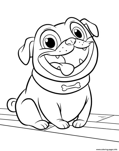 Disney Puppy Dog Pals Adorable Coloring Pages Printable
