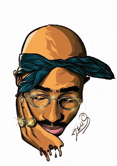 Tupac Clipart 2pac Shakur Drawing Transparent Background