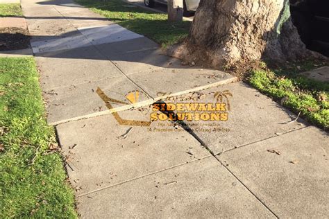 Raising Concrete Sidewalk Ways To Repair Uneven Concrete Sidewalk