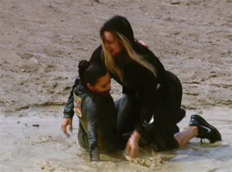 Kim And Khloés Big Mud Fight From Most Outrageous Moments From Keeping