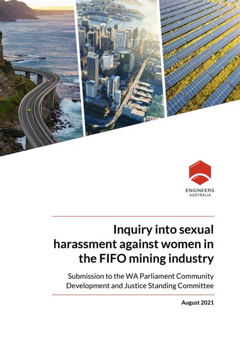 Inquiry Into Sexual Harassment Against Women In The Fifo Mining