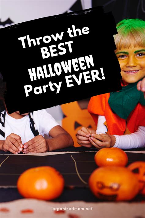 check out these ideas and throw the best halloween party ever the organized mom