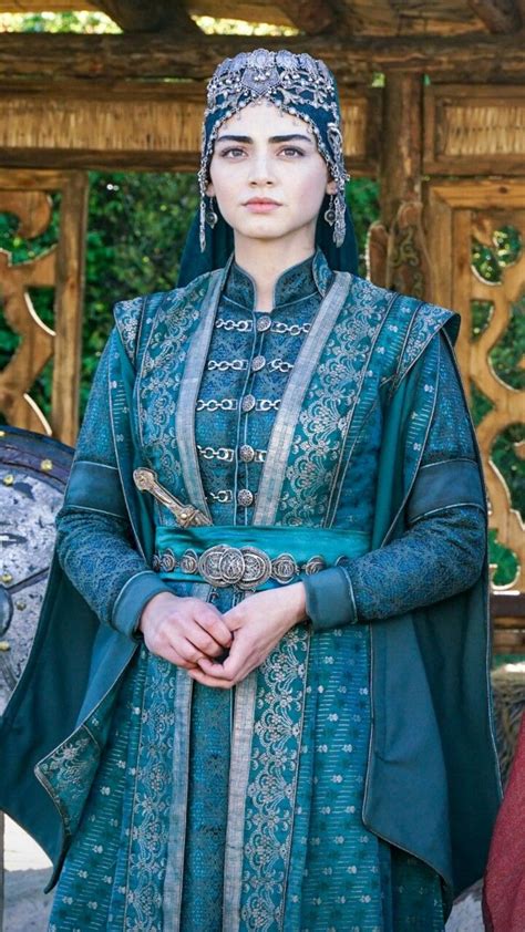 Bala Hatun In 2022 Turkish Dress Turkish Women Beautiful Medieval