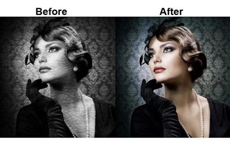 Black And White To Color Photos Convert By Rblathiya Photoshop Projects
