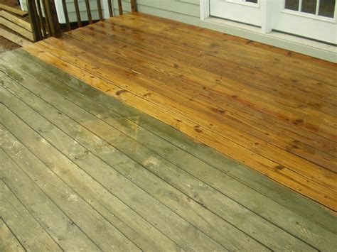 Using a stiff broom or brush, scrub the affected area until the wood looks clean. Deck Cleaning | Seminole Power Wash