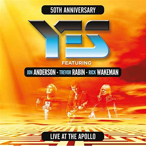 Yes Jon Anderson Trevor Rabin Rick Wakeman Yes Live At The Apollo Au Music