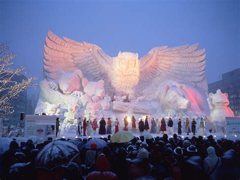Japans Snow Festival Inthesnow