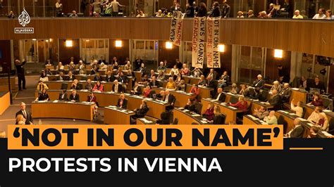 Protests Disrupt Austrian Parliament Al Jazeera Newsfeed YouTube