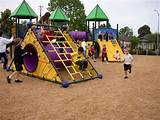 Pictures of Engineered Wood Chips For Playgrounds