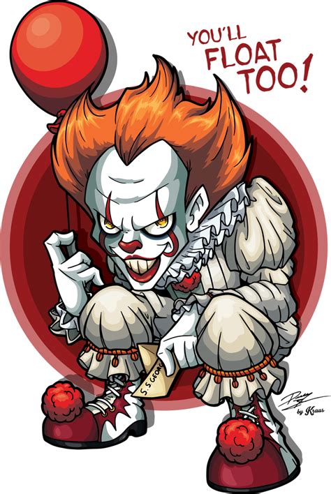 Pennywise The Dancing Clown By Kraus Illustration Graffiti Characters