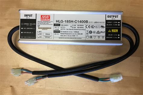 Hlg 225 is an excellent led light that consumes 225 w. MEANWELL HLG-185H-C1400B LED DRIVER - LED Grow Lights ...