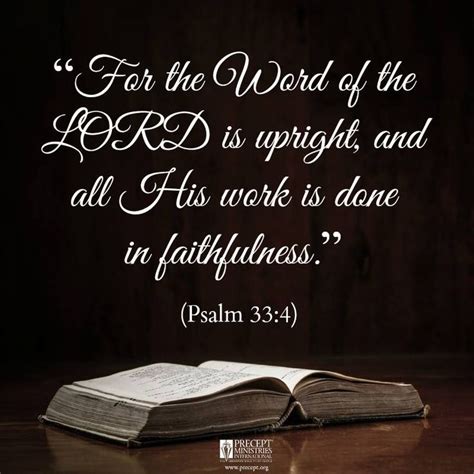 Psalm 334 Psalm 33 Psalms Words