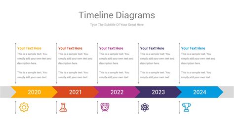 Timeline Diagrams Powerpoint Template Presentation Templates