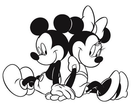Minnie N Mickey SVG