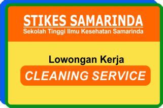 Sasa inti bulan maret tahun 2021 pt. Loker Cleaning Service - Stikes Samarinda
