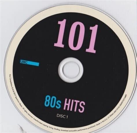 101 Greatest Hits 80s 5xcd New And Sealed 1980s Pop Rock Soul